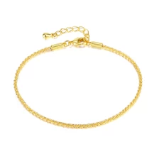 Chine Bracelets plaqués or délicats pour femmes. fabricant