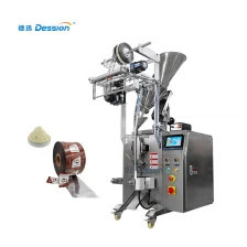 China Dession automatic small pouch packaging machine spice chilli powder filling sealing packing machine price manufacturer