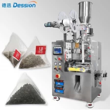 China Máquina de embalagem de saquinho de chá triangular de náilon interno de alta velocidade fabricante