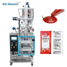 China Automatische Hochgeschwindigkeits-Multifunktions-Verpackungsmaschine für flüssige Beutel mit Tomatensauce Hersteller