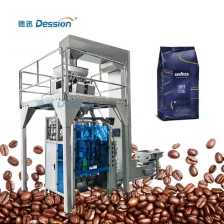 China Máquina de embalagem vertical de grãos de café com vedação quádrupla automática de alta velocidade VFFS fabricante