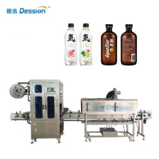 China Automatische krimpkousapplicator met stoomtunnelverwarmingsfles Krimpkous-etiketteermachine fabrikant