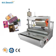 China Semi-automatische cellofaanverpakkingsmachine fabriek fabrikant
