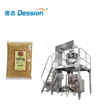Chine Améliorer la qualité de l'emballage: machine à peser et d'emballage de dix têtes de qualité industrielle pour les pastilles, stable comme un rocher fabricant