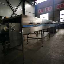 China Customized newest designed plastic conveyor belt cooling tunnel manufacturer