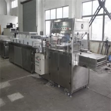 الصين أحدث تصميم آلة طلاء الشوكولاتة الأوتوماتيكية بالكامل من الفولاذ المقاوم للصدأ الصانع