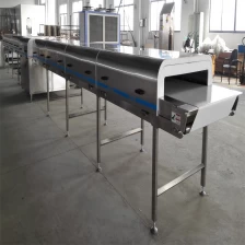 China Hot sale cost saving biscuits bread food grade snack food cooling tunnel manufacturer