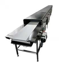 China Custom Design Stainless Steel Chocolate Cooling Tunnel Conveyor Machine manufacturer