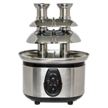 China China Stainless Steel Double Tower Chocolate Fountain Commercial manufacturer