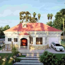 China Prefab Villas Luxury Supplier China | Low-Cost Steel Structure Prefab Homes with Garage manufacturer