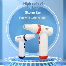 China High Speed Turbo Fan China Factory, Fan with Trubine Rotor Wholesale, Manufacturer Wireless Electric Fan with LED Light manufacturer