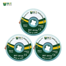 الصين BST-2015A أفضل سلك لحام مجدول لإزالة اللحام من BGA الصانع