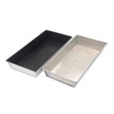 China Aluminum Loaf Bread Baking Tin Toast Pan manufacturer