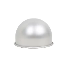 China Moldes de meia esfera de alumínio para bolos hemisféricos fabricante