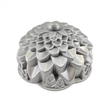 China Forma de bolo Bundt de alumínio fundido antiaderente Northland fabricante