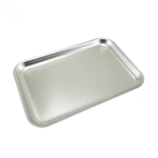 China 345x245x90mm Metal Tray Flat Baking Pan de alumínio fabricante