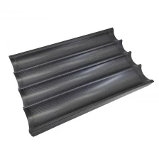 Китай 4-рядная алюминиевая форма для багета с антипригарным покрытием производителя