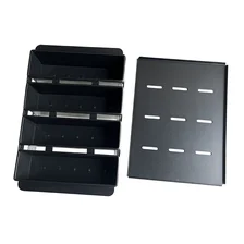 China 4 Cavities Strap Loaf Pan Bread Baking Pan with Lid manufacturer