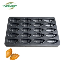 China 20-Molds Croissant Bread Mold Baking Tray manufacturer