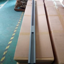 Cina 1.8m altezza pwoder rivestito in alluminio post semi frameless piscina scherma produttore