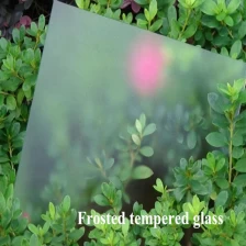 Китай 12мм матовое закаленное стекло разрезанная на заказ производителя