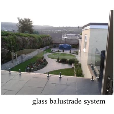 porcelana 12mm sistema de barandilla de vidrio para el balcón (RBM) fabricante