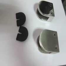 Chine 12mm D carré porte-clip garde-corps en verre de serrage fabricant