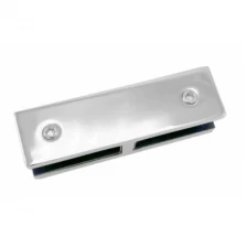 China Stainless steel 180 degree glass clip for frameless glass railing manufacturer