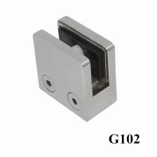 China 316 stainless steel glass clamp fabricante