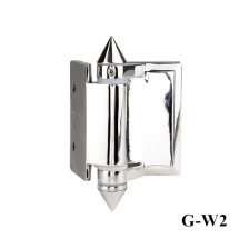China 316 stainless steel wall to glass hinge for swimming pool fence manufacturer