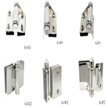 China 8 12 mm glass gate hinge for swimming pool manufacturer