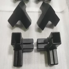 China 90 Degree Square Tube Connector Elbow for 25mm Pipe manufacturer