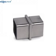 porcelana Conectores de barandilla de pasamanos de acero inoxidable para tubos cuadrados fabricante