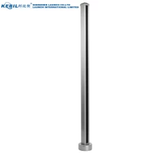 China Aluminum Balustrade Handrail Post, Aluminum Profile for Glass Railing manufacturer