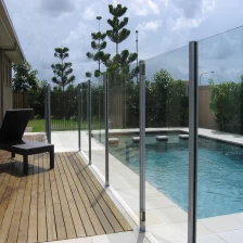 الصين Aluminum extrusion post for glass panel railing الصانع