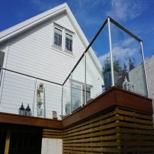 الصين Aluminum railing aluminum 2 way post aluminum 3 way post الصانع