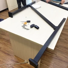 Chiny Czarne kolory stalowe szyny ręczne do schodów producent