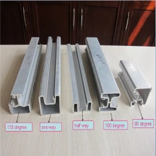Chiny Certyfikowanych 50x50mm kwadratowy aluminiowy profil poręczy posty na 10-12mm szkła balkon i balustrady pokładu producent