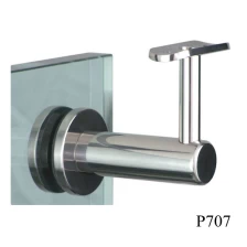 China China glass to top handrail bracket for staircase stainless steel manufacturer