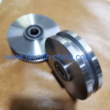 China Customized CNC Machining Steel Wheel Classic with R8RS Bearing fabricante