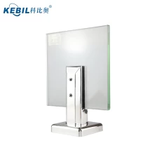 الصين Duplex 2205 high quality stainless steel glass spigot for glass fence الصانع