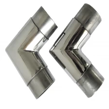 porcelana Elbow round tube connector Diameter 50 for 1 thickness pipe fabricante