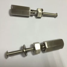 الصين Elegant satin brushed stainless steel cable tensioner wire rope terminal fitting الصانع