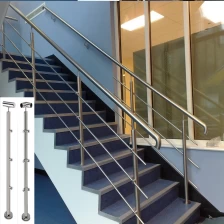 China Factory Price Stainless Steel Rod Crossbar Railing System for Deck Staircase Balcony manufacturer