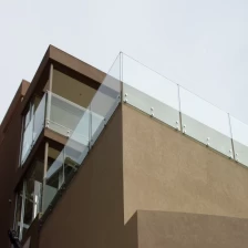 China Glass Button Balustrade System Stainless Steel Balustrade manufacturer