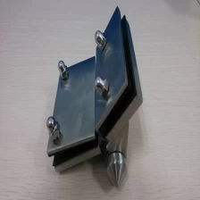 Chiny Glass to Glass hinge with thick back plate protection G G1B producent