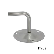 China ISO9001:2008 factory direct sale stainless steel glass to handrail bracket  model P702 manufacturer