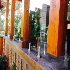 China Indoor porch decoration frameless glass fence spigot RBM-2 manufacturer