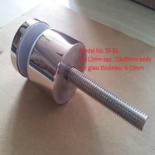 China Model No.SF-50 stainless steel standoff bracket for glass manufacturer
