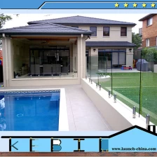 الصين Modern design stainless steel glass balustrade spigot for swimming pool الصانع